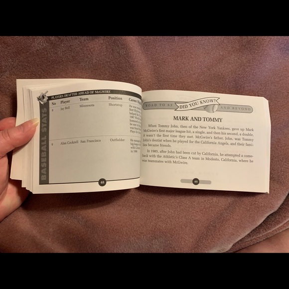 Mark McGwire Collector’s Edition Book ⚾️ - Picture 4 of 6